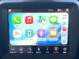 ●Apple Car Play:スマホとの有線接続で、ナビ・オーディオ再生などスマホのアプリ機能が画面でも使える便利機能です!