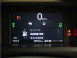 液晶メーターで、速度表示やHonda SENSING作動表示などを、分かりやすく表示 見やすさを追求したメーターです。