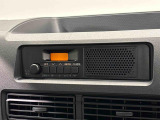 天候・交通情報収集の必需品。AM・FMラジオ付き。