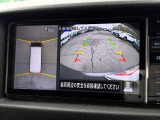 【アラウンドビューモニター】専用のカメラにより、上から見下ろしたような視点で360度クルマの周囲を確認することができます☆縦列駐車や幅寄せ時に活躍してくれます♪