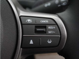 ◆アダプティブクルーズコントロール◆予め設定した車速内でクルマが自動的に加減速。前走車との適切な車間距離を維持しながら追従走行します。【LKAS】車線維持支援システムでステアリング操作を支援。