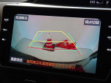 バックガイドモニターを装備しています、車庫入れもラクラクです。