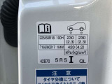 標準タイヤサイズです。ご参考に!