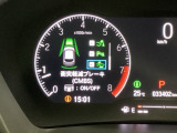 ホンダが推し進める総合先進安全装備のセンシング搭載! 衝突や斜線はみだしなどの危険が予測される時、センサーが警告。ヒューマンエラーを高度先進技術が補完してくれます。