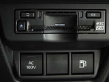 非常時やキャンプなどに役立つAC100Vコンセント付きです。ETCも装備してます。