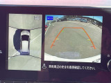 上からの視点で狭い駐車場への駐車などに役立つアラウンドビューモニターです♪