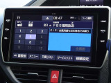 地デジ対応、フルセグデジタルTV放送が視聴できます。