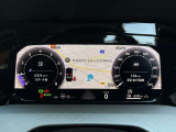 【Digital Cockpit Pro】メーター表示に加え、ナビゲ―ションのマップ、アシストシステムなど好みに応じて表示を切り替えできます。