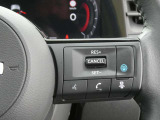 運転支援機能・プロパイロット搭載。 設定した速度で定速走行でき、先行車に自動で追従走行も可能です。さらにハンドル支援機能もあり、車線の中央を走るように制御してくれます。