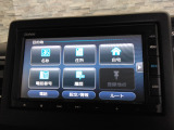純正ナビが搭載されています。初めての道も安心ですね。Bluetooth接続可能!
