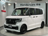 全国納車可 第三者機関証明書付 H SENSING 最長5年保証 禁煙車 ワンオ-ナ- ナビVXM-225Ci Rカメラ BTオ-ディオ ドラレコ装備のN-BOXカスタム L スタイル+ブラック入庫!
