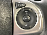 【クルーズコントロール】高速道路もラクラク走行。アクセルを離しても一定速度で走行ができ、長距離運転時の負担を軽減!加速・減速も簡単なスイッチ操作で調整できます。