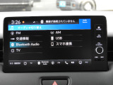★オーディオ画面★FM/AMラジオ・TV・Bluetooth AUDIOなどの機能がございます。また、USBやスマホ接続から手軽に音楽を楽しむことができます!