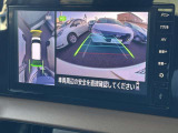 アラウンドビュー☆空から見下ろすような視点で、スムーズな駐車と安全確認をサポート!運転の心強い味方になってくれます♪