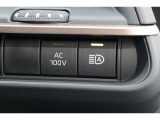 ■AC100V電源■ 車の中で、コンセントが使えます。便利ですね。