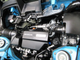 自慢のエンジンはパワードbyHONDAです。精度とバランスにこだわって、低回転からスムースなパワーを発揮します。