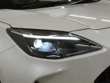 LEDヘッドライトです。デザイン性がよくとても明るいので、夜間の走行や悪天候でも安心です。しかも長寿命!
