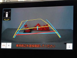 バックガイドモニターを装備しています、車庫入れもラクラクです。