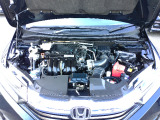 自慢のエンジンはパワードbyHONDAです。精度とバランスにこだわって、低回転からスムースなパワーを発揮します。