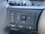 オーディオの音量調整など、ハンドルを握りながら操作できる便利なハンドルスイッチ♪