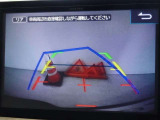 バックガイドモニターを装備しています、車庫入れもラクラクです。