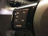 【ステアリングスイッチ】左です。ハンドルから手を離さず、運転に集中したまま手元でオーディオ操作等ができます。