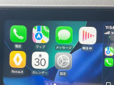 ●Apple Car Play:スマホとの有線接続で、ナビ・オーディオ再生などスマホのアプリ機能が画面でも使える便利機能です!