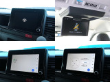 純正フルセグ8インチナビ&times;純正12インチ大型フリップダウンモニター☆