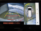 パノラミックビューモニター付きです。全方向の確認ができて安心です。