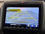 バックカメラの画像です。車庫入れの安心感がアップしますね☆