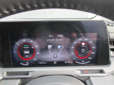 メーター内のカラーデイスプレイには運転をサポートする情報を表示します。