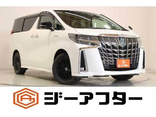 アルファード ハイブリッド 2.5 SR E-Four 4WD サンルーフ 本革シート 後席モニター