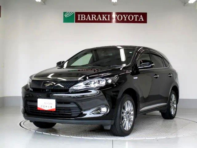 中古車 トヨタ ハリアー 2 5 ハイブリッド E Four プレミアム アドバンスドパッケージ 4wd の中古車詳細 75 000km ブラック 茨城県 2万円 中古車情報 中古車検索なら 車選びドットコム 車選び Com