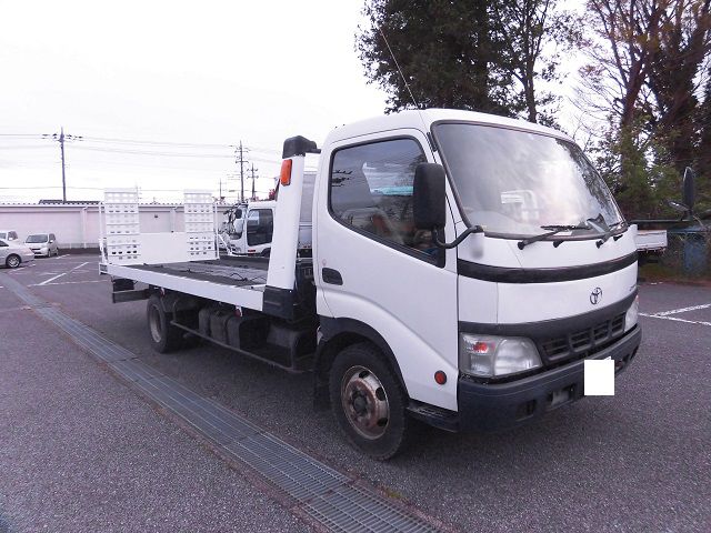 中古車 トヨタ ダイナ 積載車 超ロング3 35トン積み ウインチ がッチャ2ヶ 輪止め 266 000km ホワイト 千葉県 1万円 中古車情報 中古車検索なら 車選びドットコム